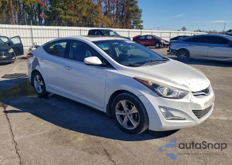 2016 Hyundai Elantra Se из США, поврежденный, VIN 5NPDH4AE1GH797772
